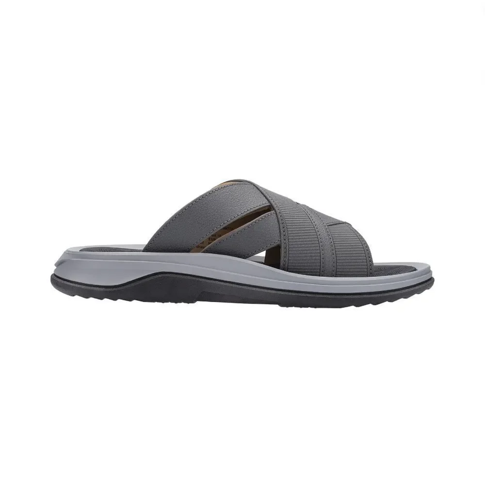 Men's Crossband Slide Sandals Shoes Size 13